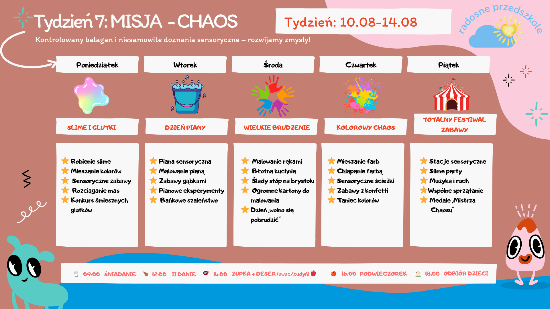 Program Tygodnia 7 – 10.08–14.08